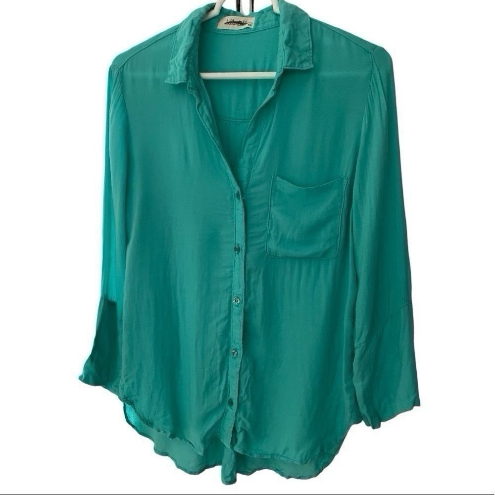 Anthropologie Button Down Blouse